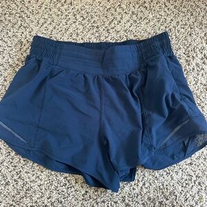 Lululemon Athletica Deep Blue Athletic Shorts